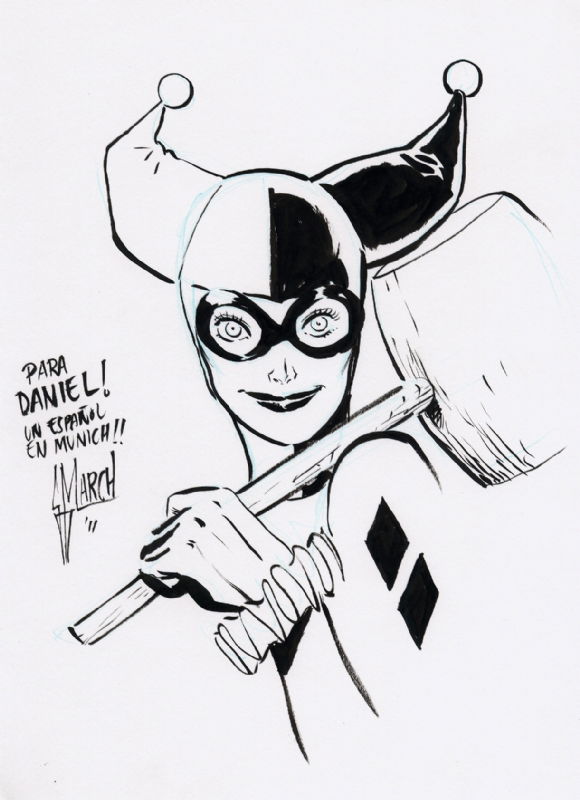 harley quinn guillem march